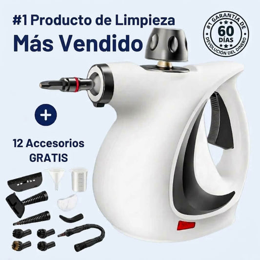 Luvento™ SteamClean - Limpiador a Vapor Presurizado Todo en Uno