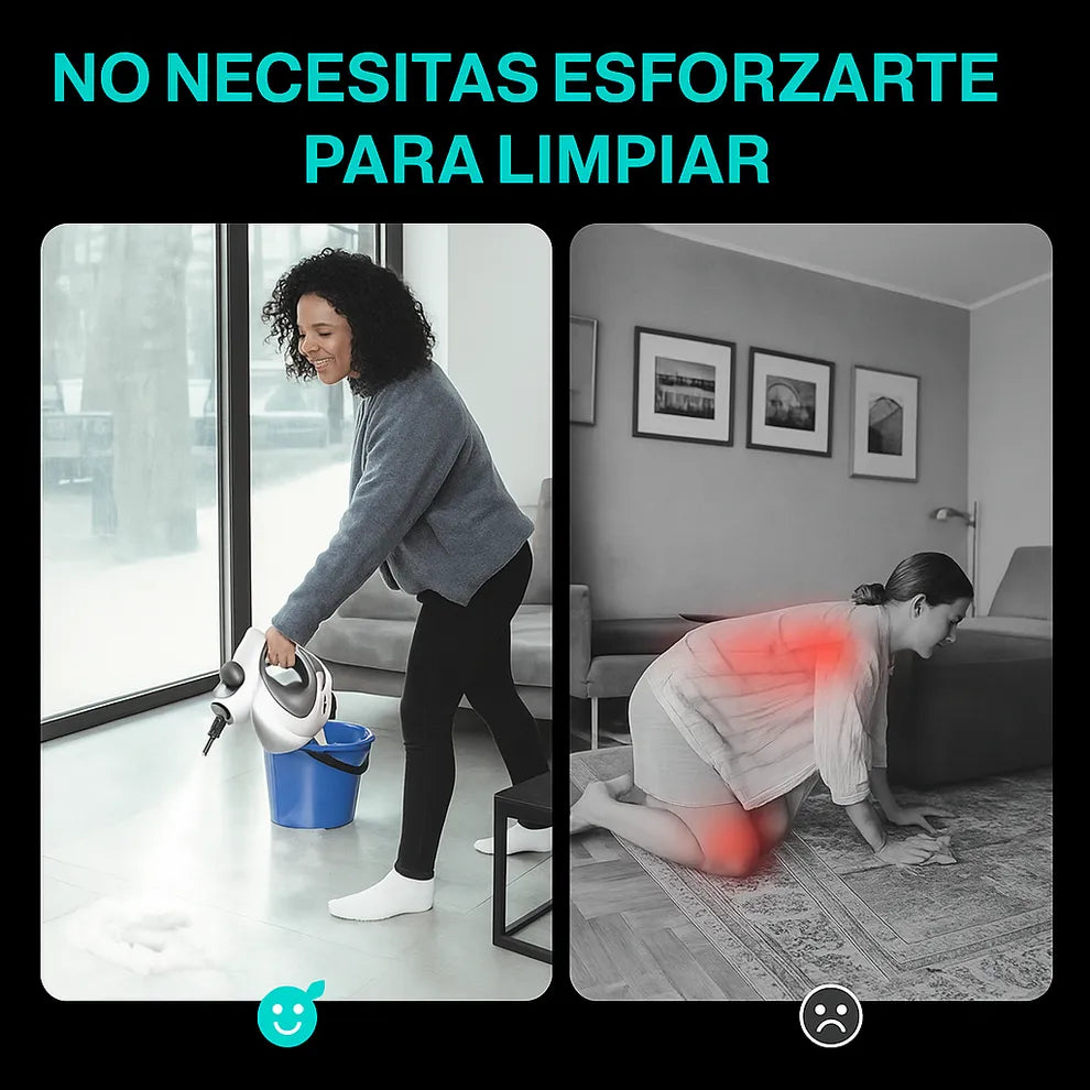 Luvento™ SteamClean - Limpiador a Vapor Presurizado Todo en Uno