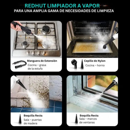 Luvento™ SteamClean - Limpiador a Vapor Presurizado Todo en Uno