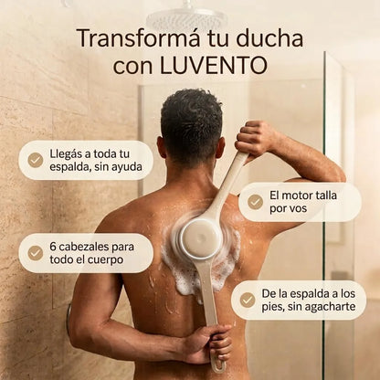 LUVENTO DuchaPro™ – La Ducha Completa, de la Espalda a los Pies