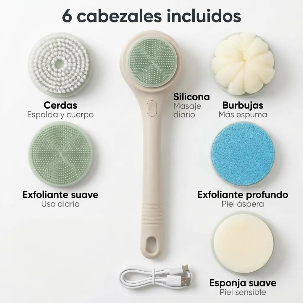LUVENTO DuchaPro™ – La Ducha Completa, de la Espalda a los Pies